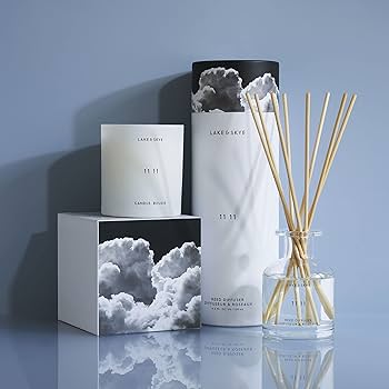 LAKE & SKYE 1111 128ml ディフューザー新品 Amazon.com: Lake & Skye 11 11 Reed Diffuser, 4.3 fl oz (128
